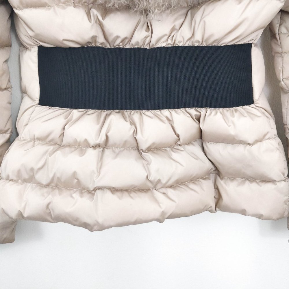 Moncler Cintrat Fur-Trimmed Hooded Puffer Coat - Picture 8 of 16